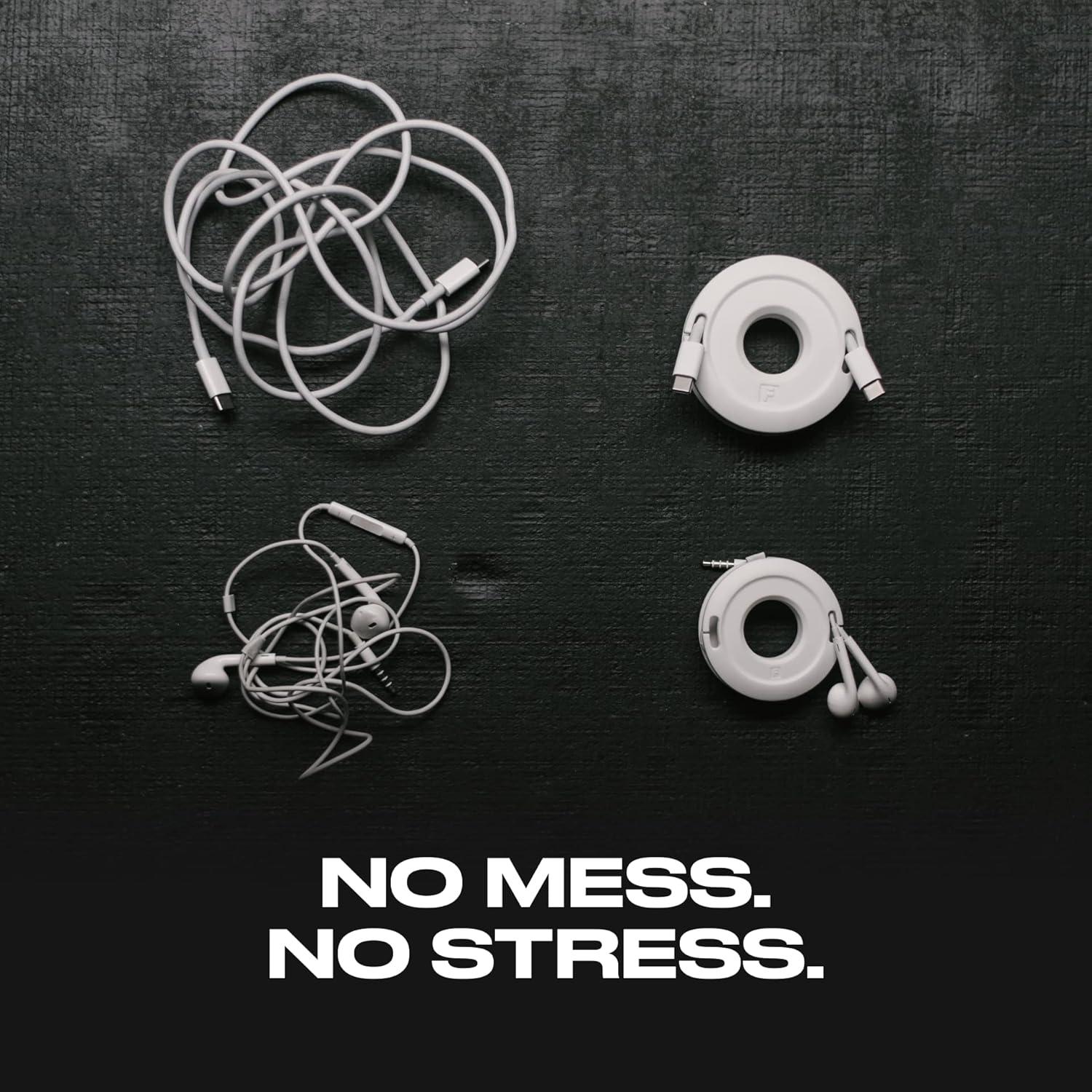 Organizador de Auriculares FUSE Side Winder Max Negro