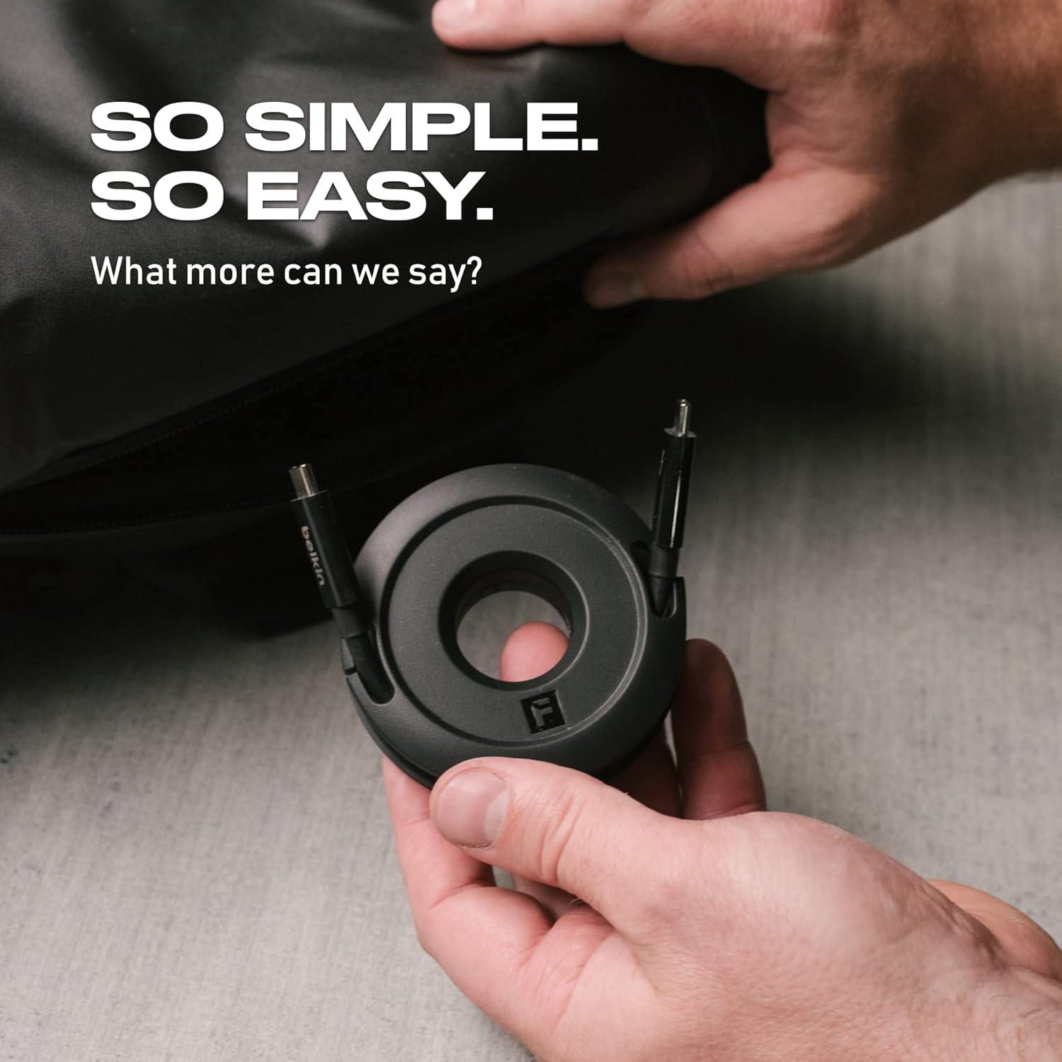 Organizador de Auriculares FUSE Side Winder Max Negro