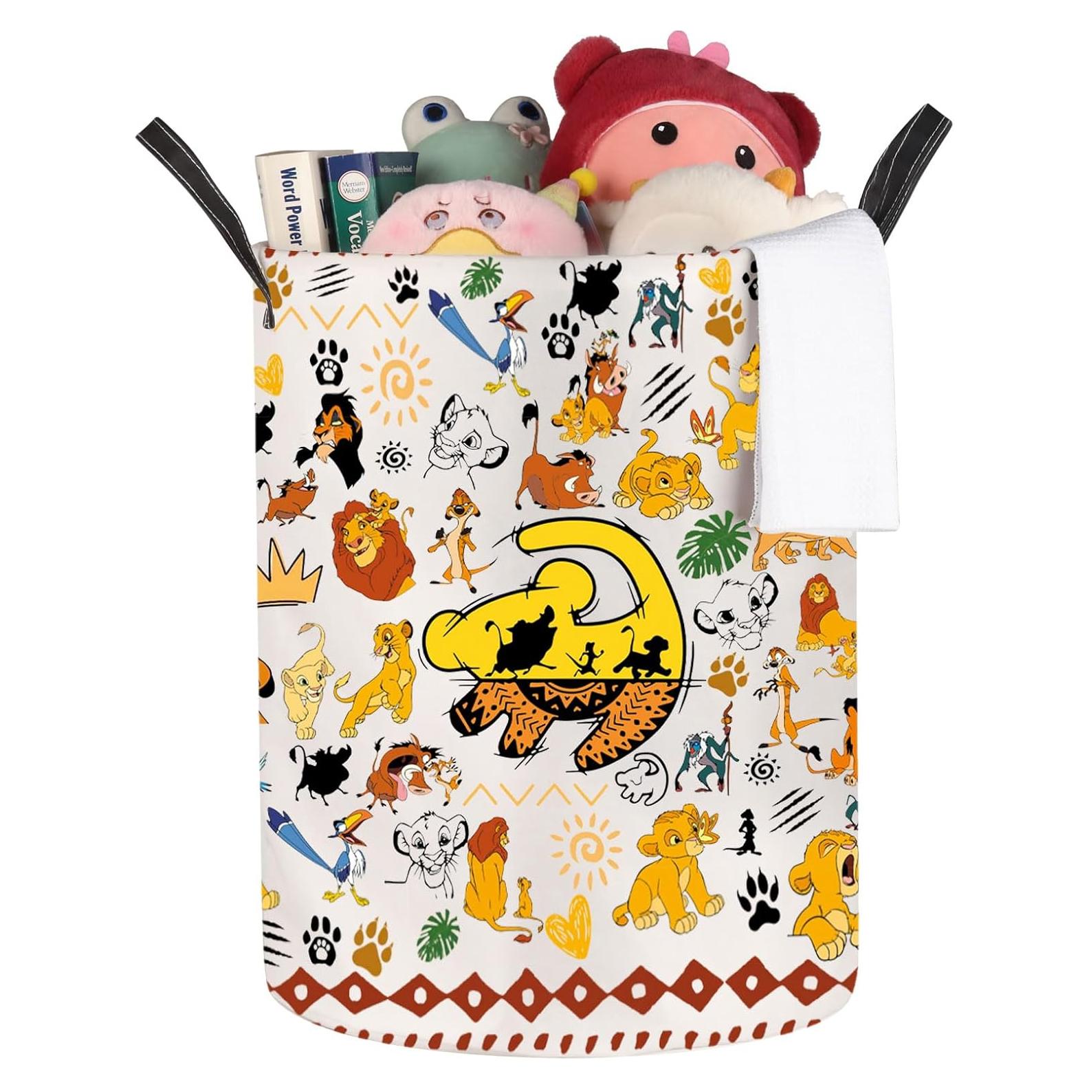 Cesta de Ropa Plegable JNIAP León 50x40 cm Impermeable