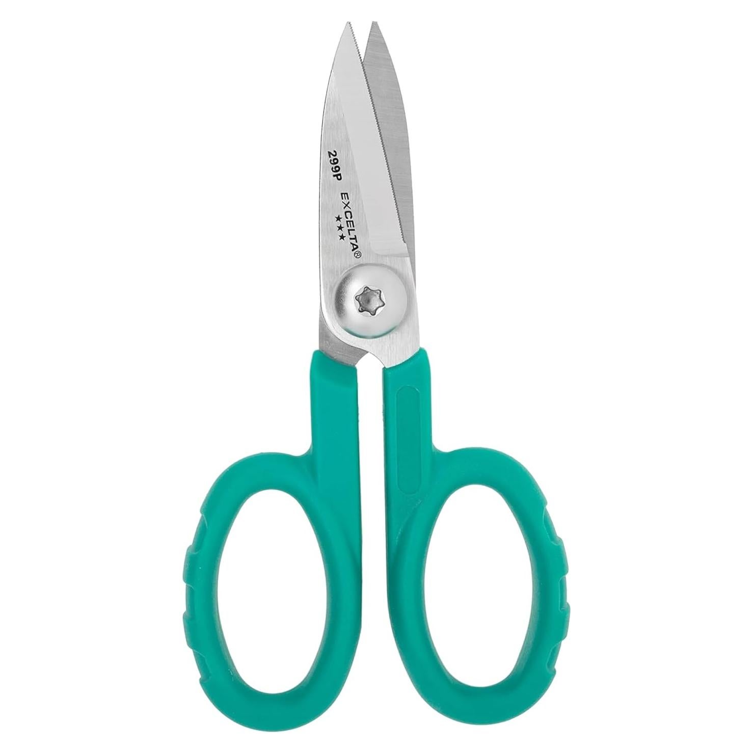 Tijeras de Corte de Kevlar Excelta 5.5" (13.97 cm) Acero Inoxidable