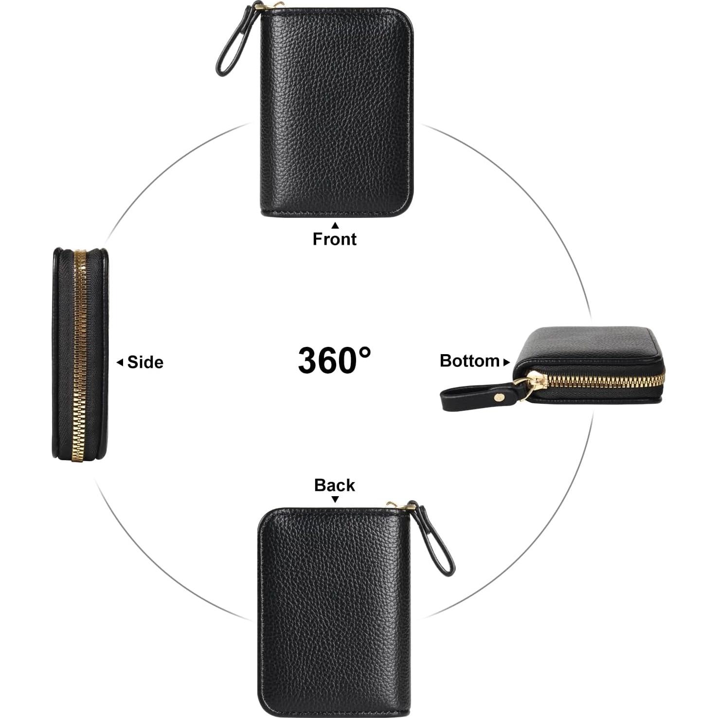 Porta Tarjetas EcoVision con RFID, Cartera Acordeón 11x8 cm