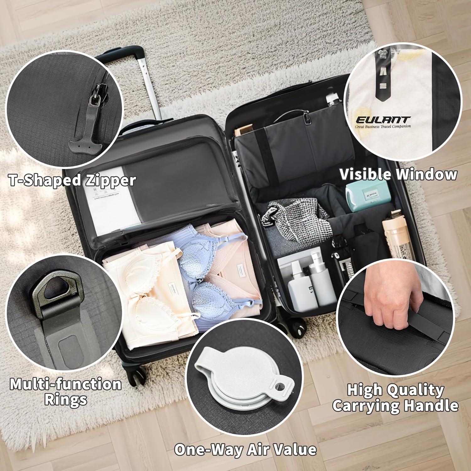 Cubos de Compresión EULANT 30.48 cm para Ropa Interior