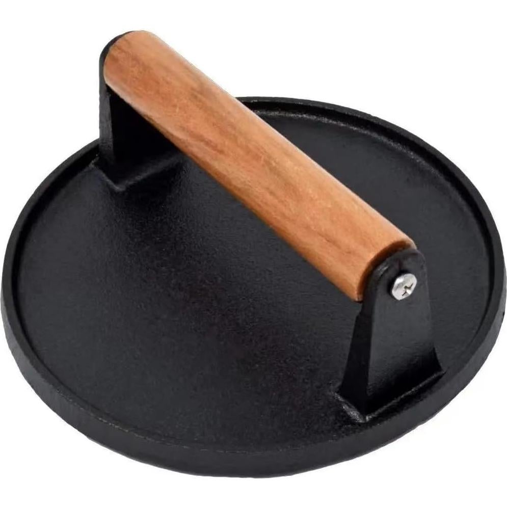 Prensa de Hierro Fundido JNXHON 14.5 cm para Hamburguesas