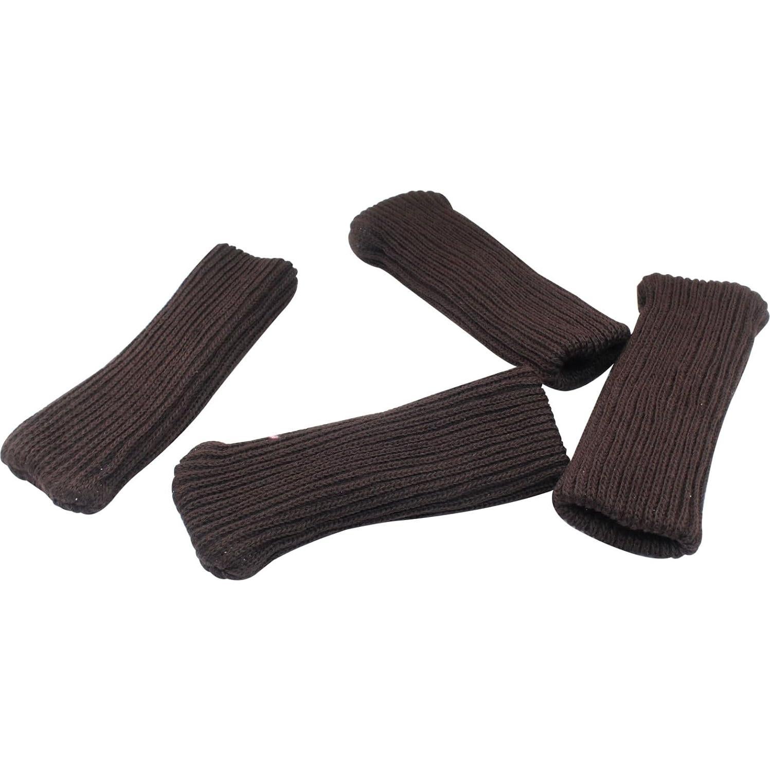 Calcetines para patas de silla Hordion 24 Pcs color café