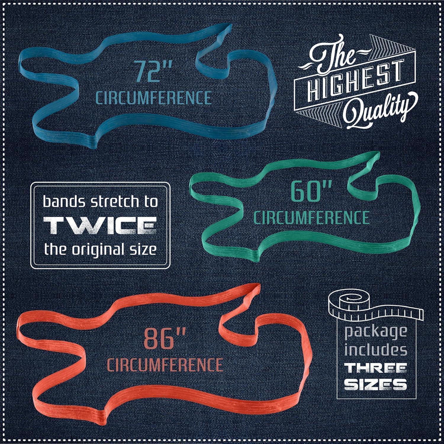 Paquete de 12 Bandas de Goma Kitchentoolz para Mudanzas