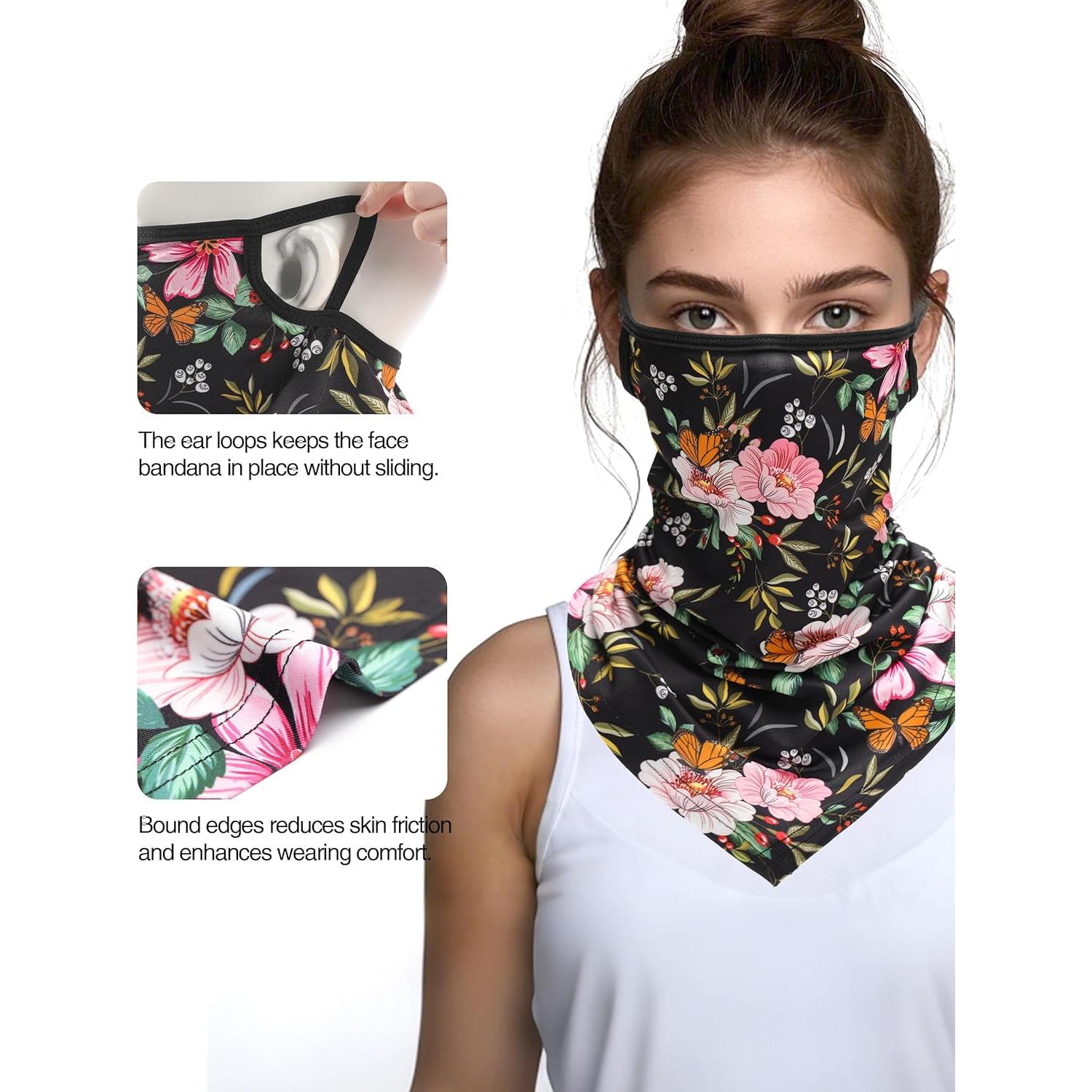 Bufanda Facial FISHEAL UV Protección Solar UPF 50+ Unisex