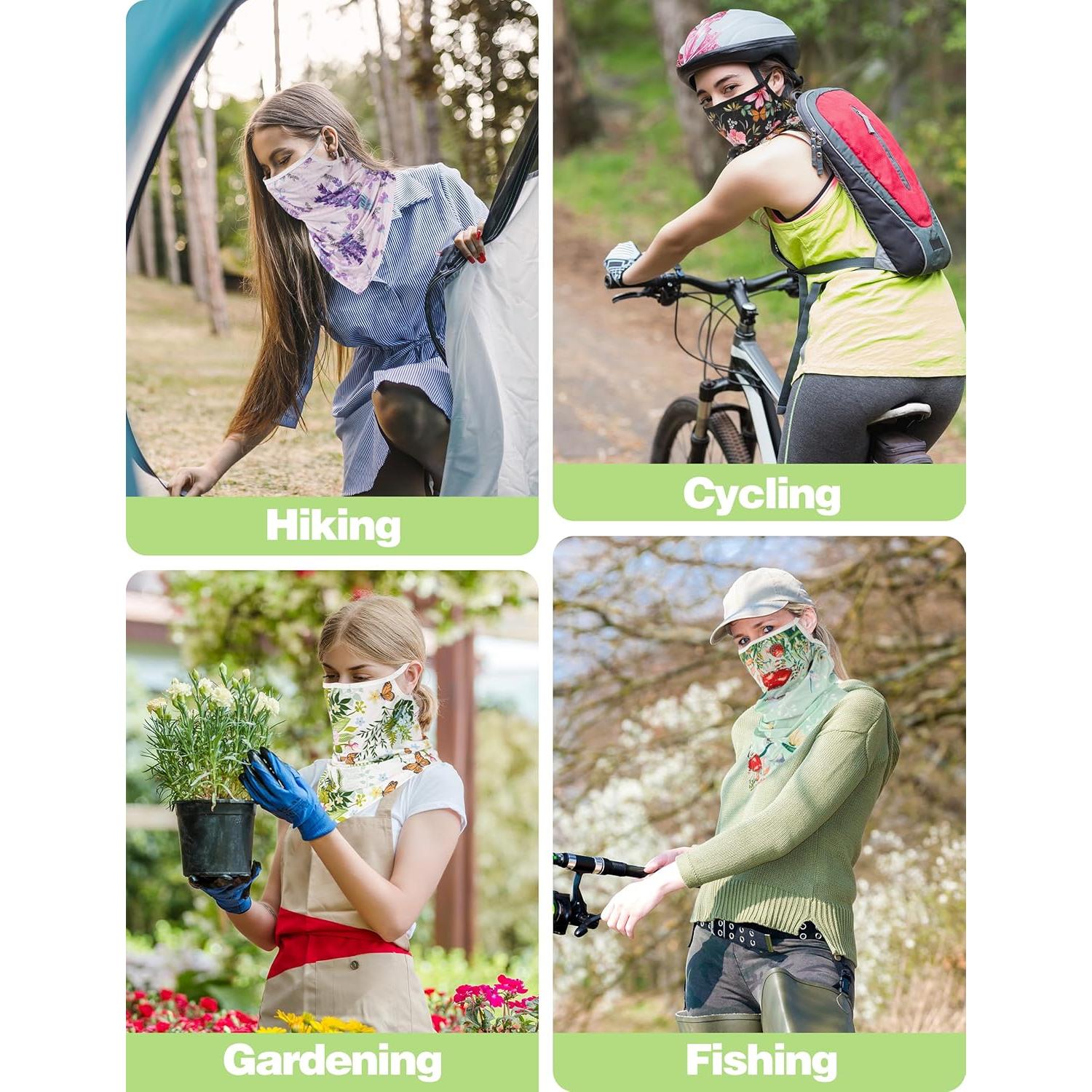 Bufanda Facial FISHEAL UV Protección Solar UPF 50+ Unisex