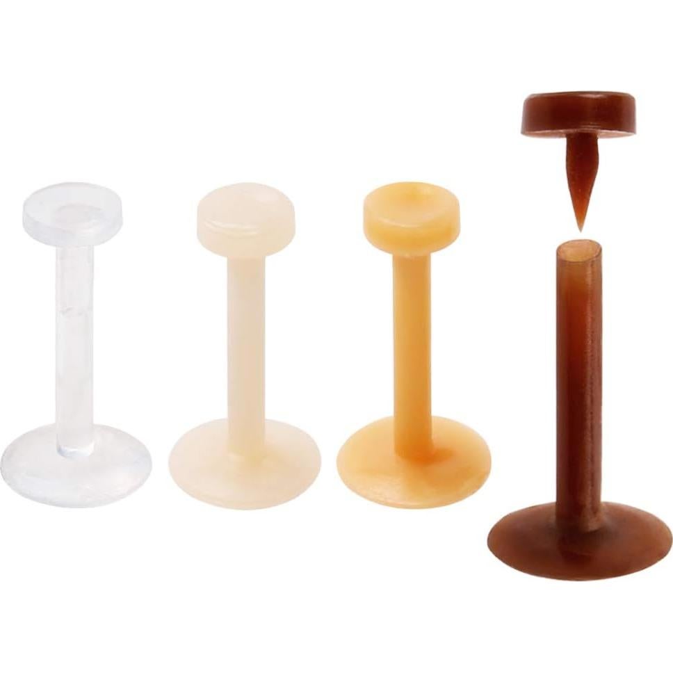 Retenedores de Perforación Bioflex 16GA Tono Carne 10mm