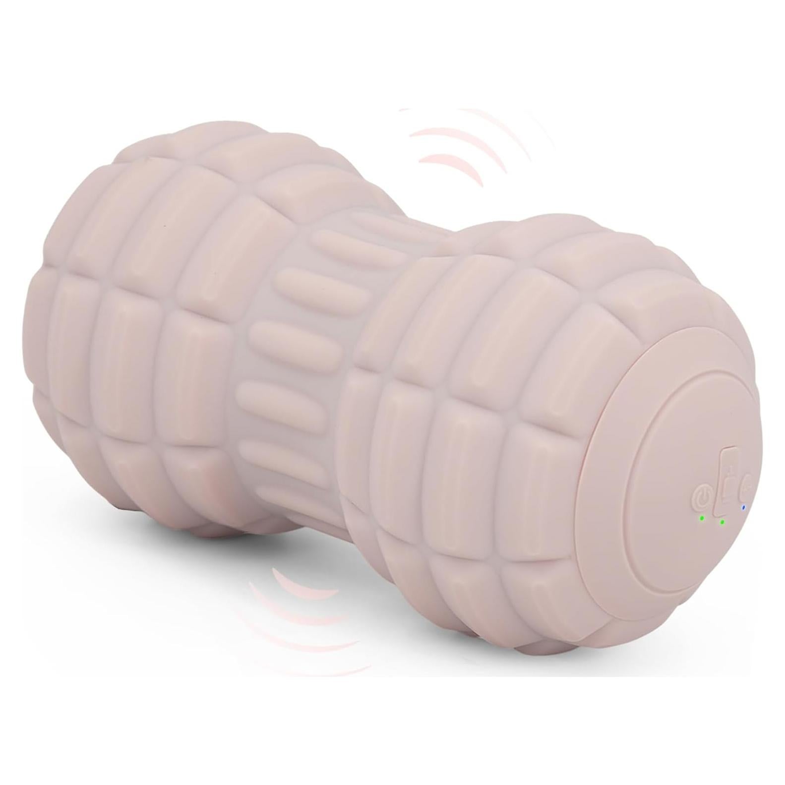 Bola de Masaje Vibrante JIEJUNJIE Rosa 4 Velocidades 20x10cm