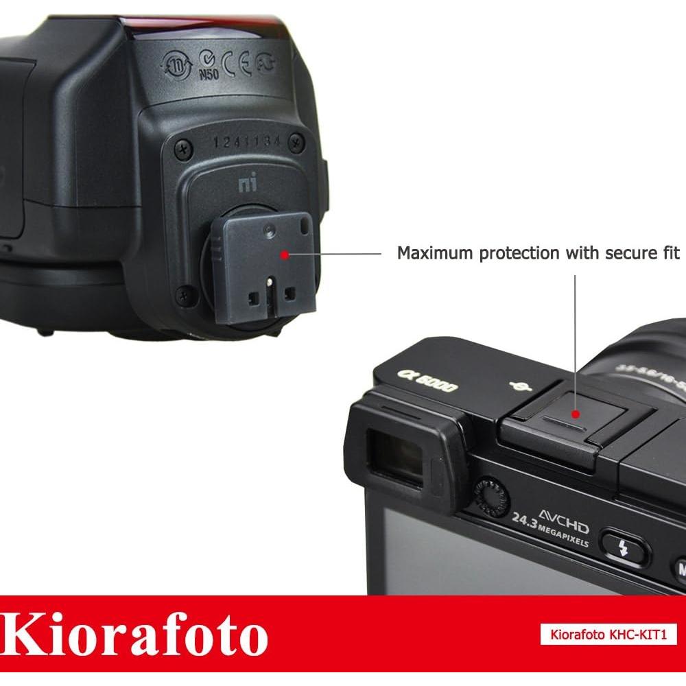 Cubierta de Zapata Caliente Kiorafoto para Cámaras Sony MI