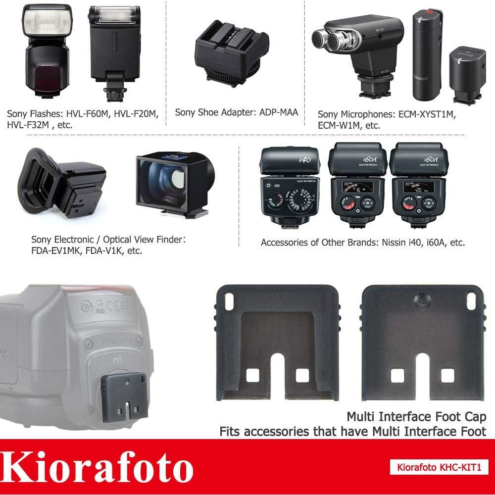 Cubierta de Zapata Caliente Kiorafoto para Cámaras Sony MI