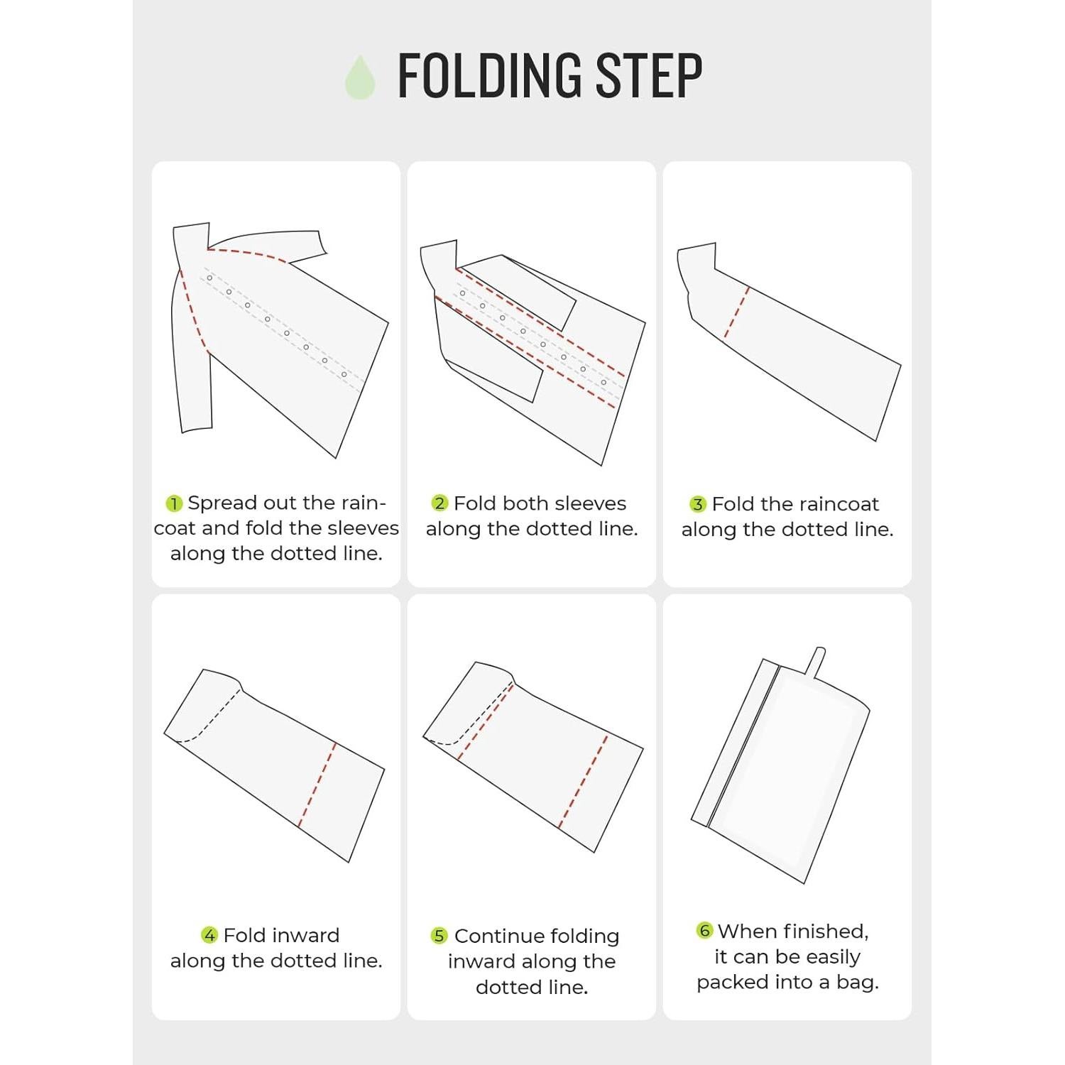 Poncho de Lluvia Reutilizable SaphiRose EVA 1pack Adultos