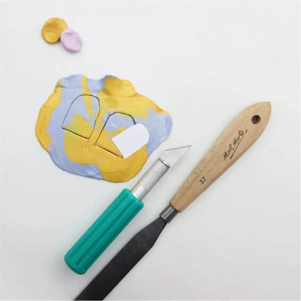 Juego de Arcilla Polimérica Mont Marte - 10 Colores Metálicos - 100g