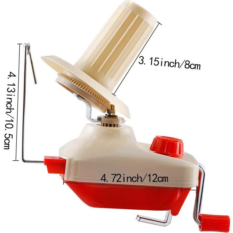 Hacedor de Ovillos Manual BUTUZE 12cm con 53 Agujas de Tejer