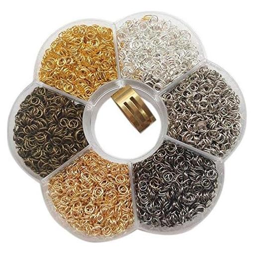 Caja de Anillos Abiertos Chenkou Craft 12000pcs 3mm