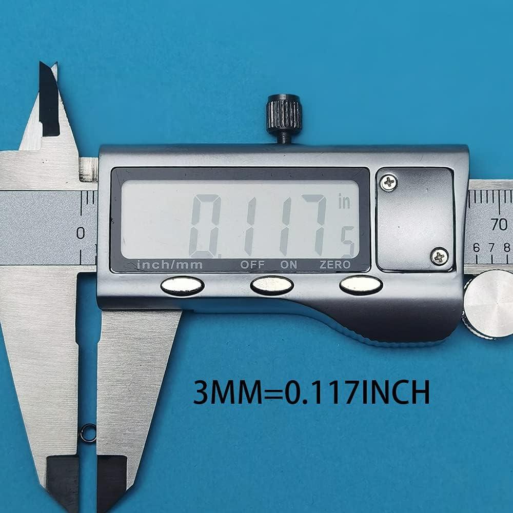 Caja de Anillos Abiertos Chenkou Craft 12000pcs 3mm