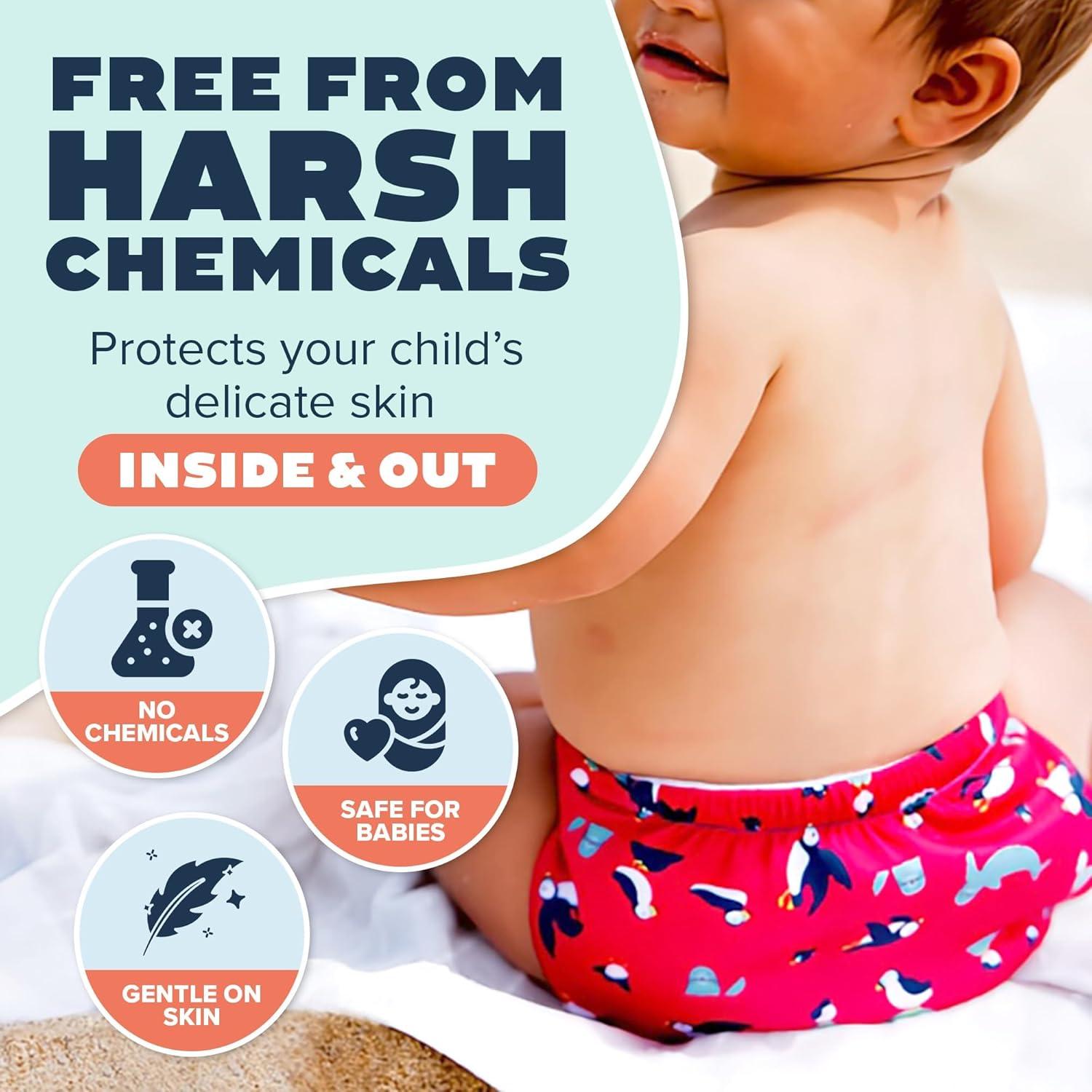 Pañales de Natación Reutilizables TotsBots Tamaño 1