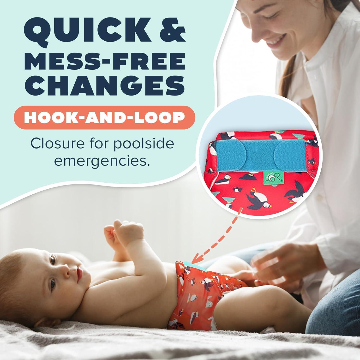 Pañales de Natación Reutilizables TotsBots Tamaño 1