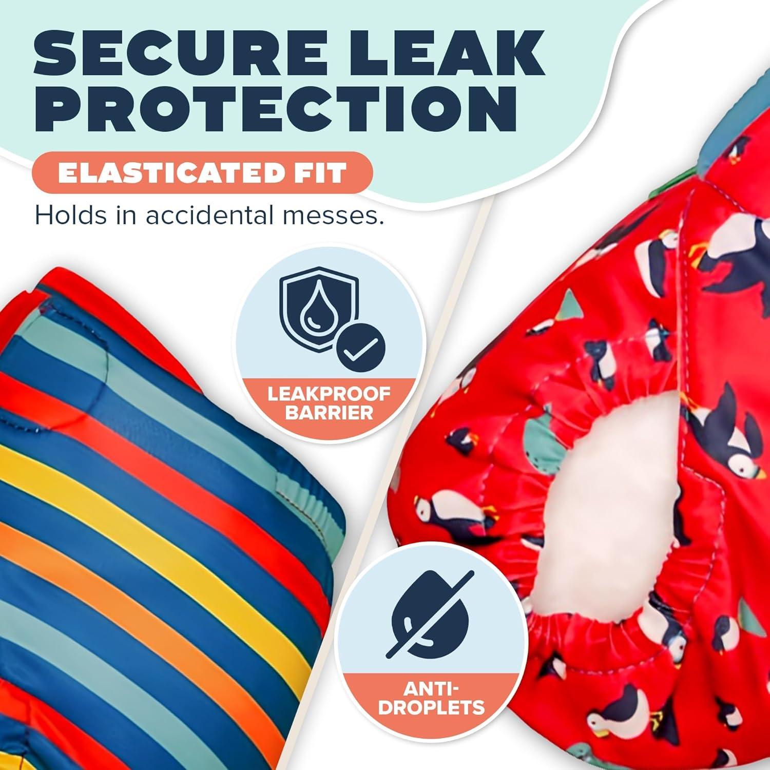 Pañales de Natación Reutilizables TotsBots Tamaño 1