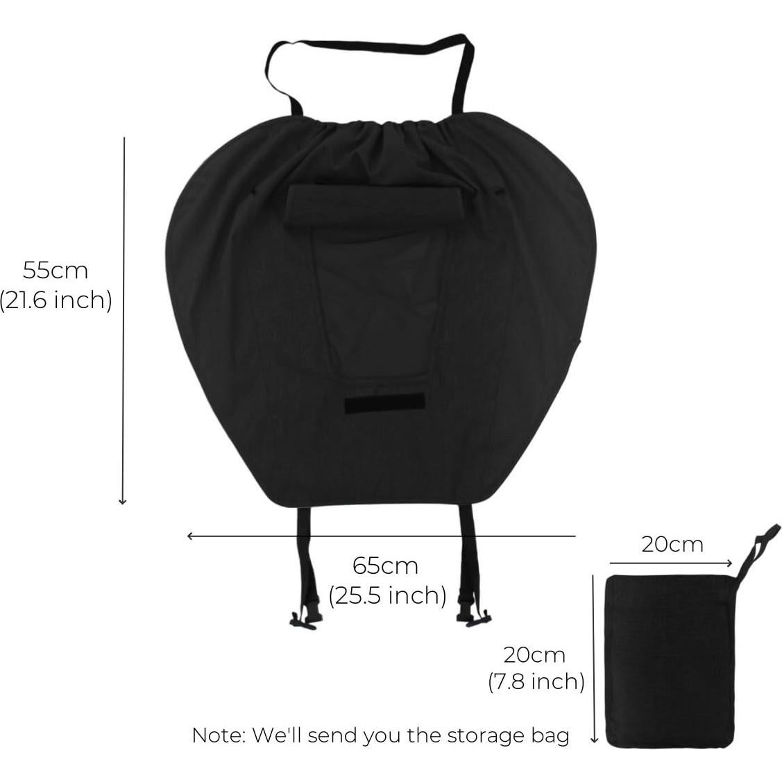 Cubierta de Sombra para Cochecito de Bebé UPF 50+ Impermeable