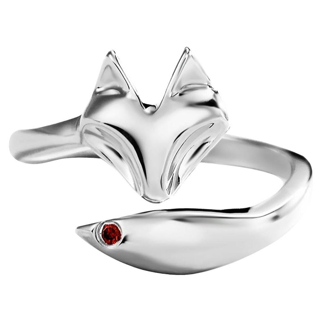 Anillo Abierto de Zorro Jewever en Plata Esterlina 925