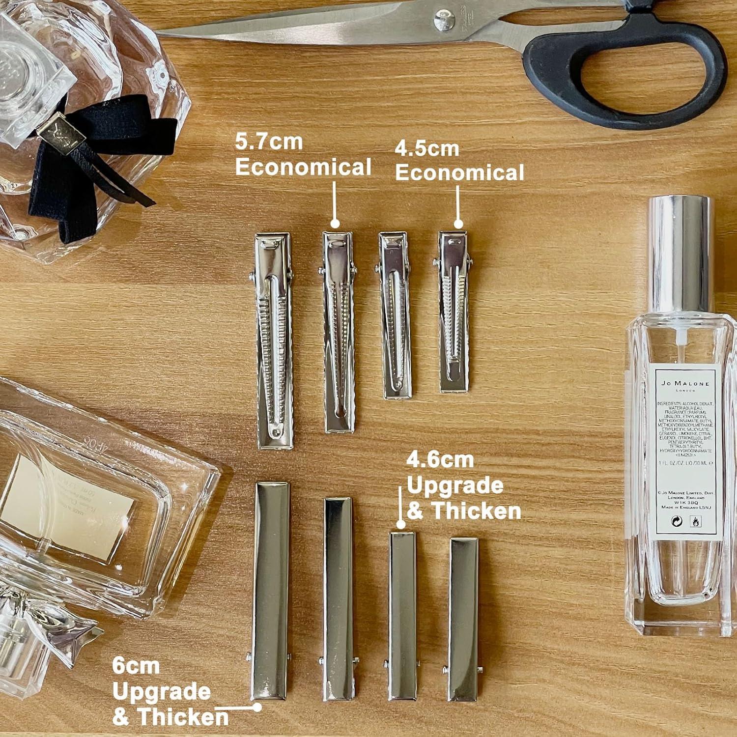 Clip de Cabello HiJeaton 150 Piezas Metal 4.5cm Económico