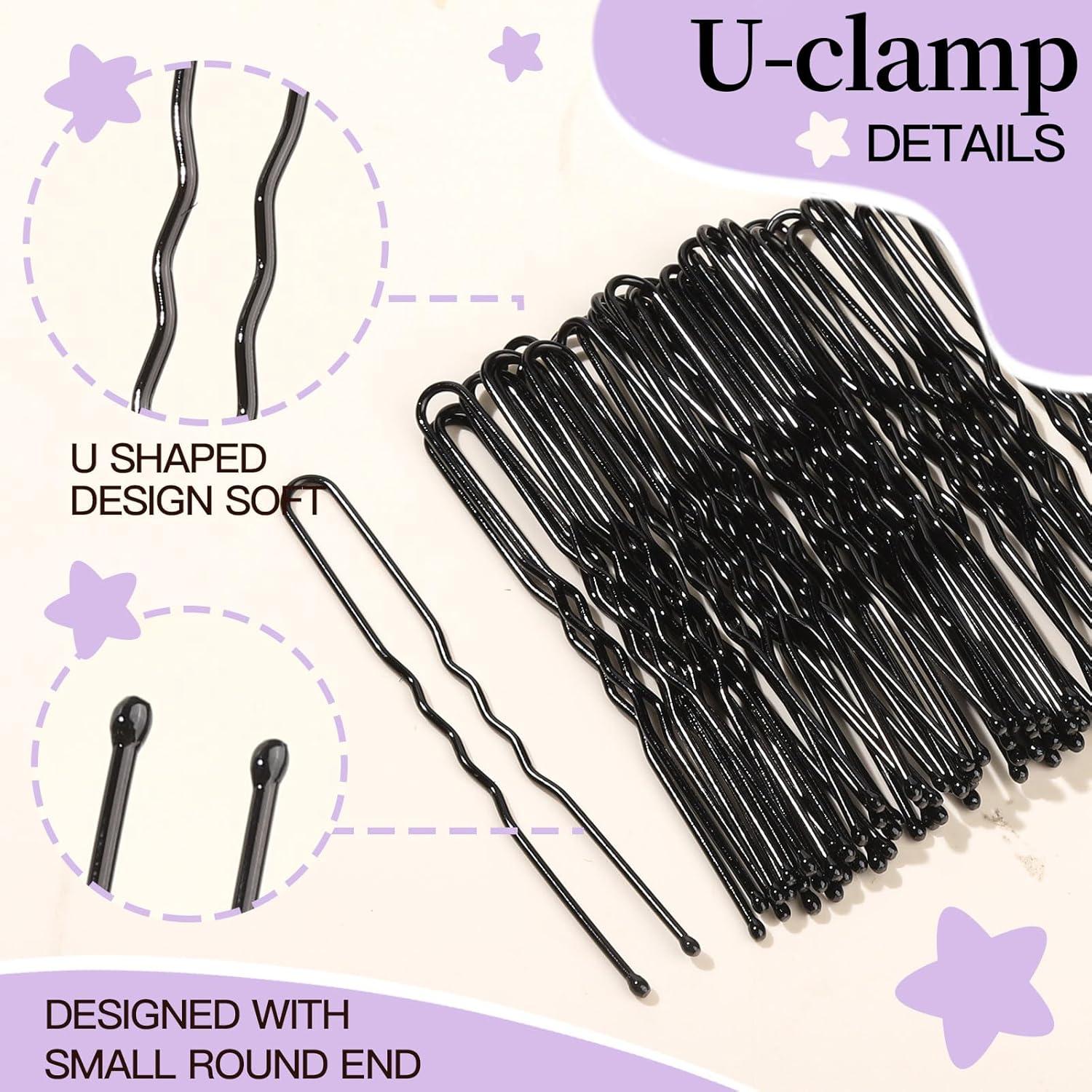 Set de Redes de Cabello Invisibles FANDAMEI 30cm + 40 Pasadores