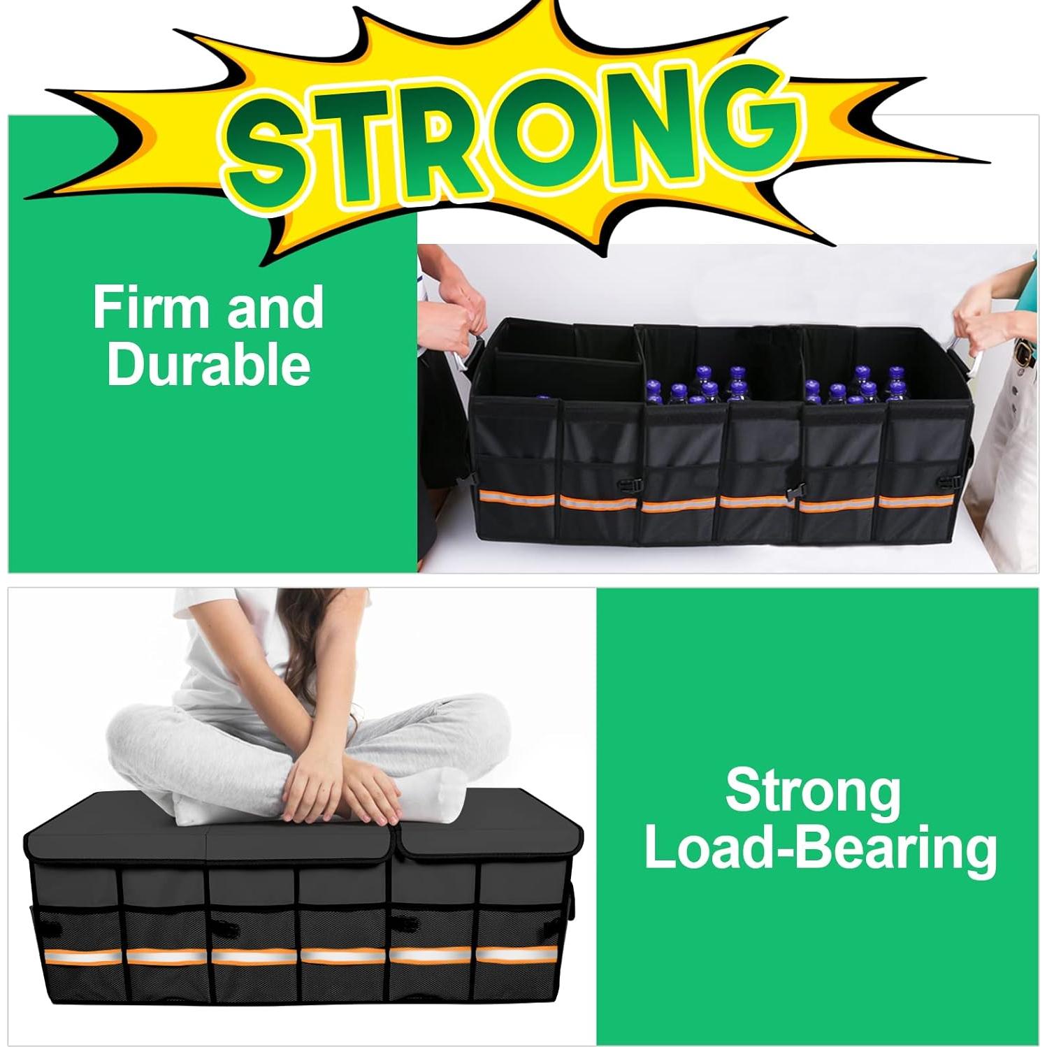 Organizador de Maletero LIBZAKI Plegable Impermeable 93L Negro