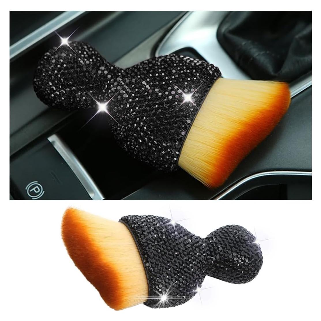 Cepillo de Polvo para Auto zipelo - Cerdas Suaves, Negro