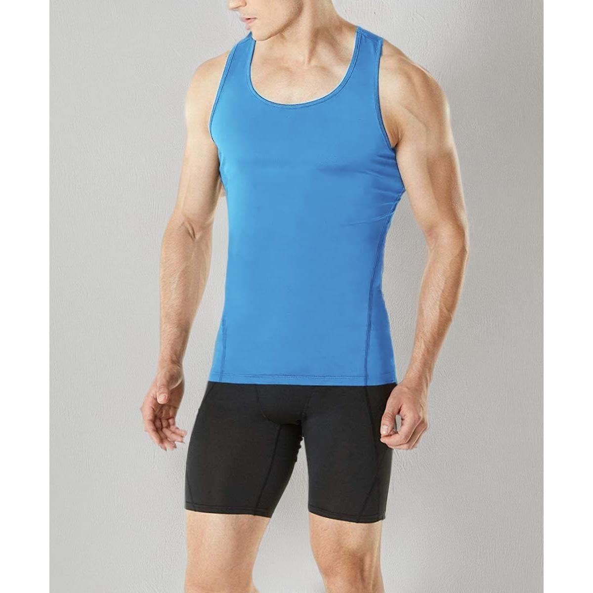 Camiseta de Compresión HIBETY para Hombres 5 Paquetes