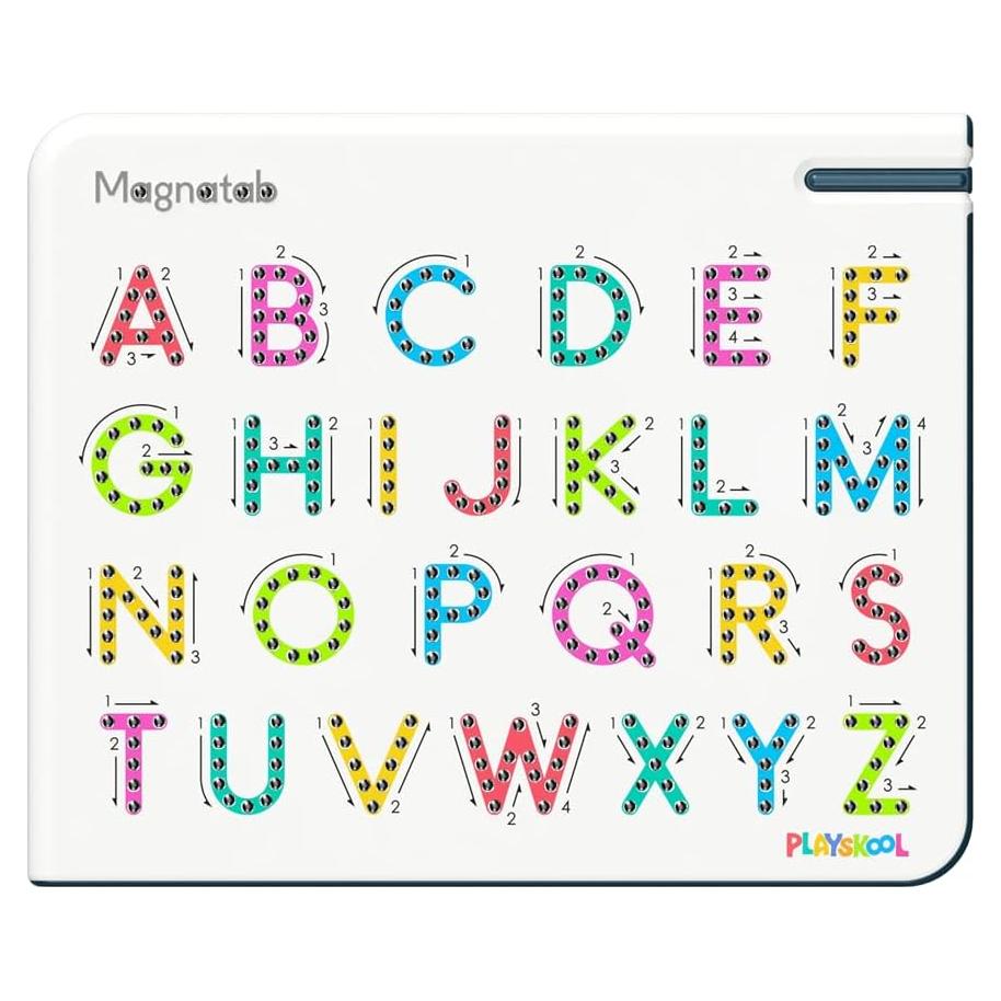 Playskool Magnatab Letras Mayúsculas A-Z Juguete Educativo