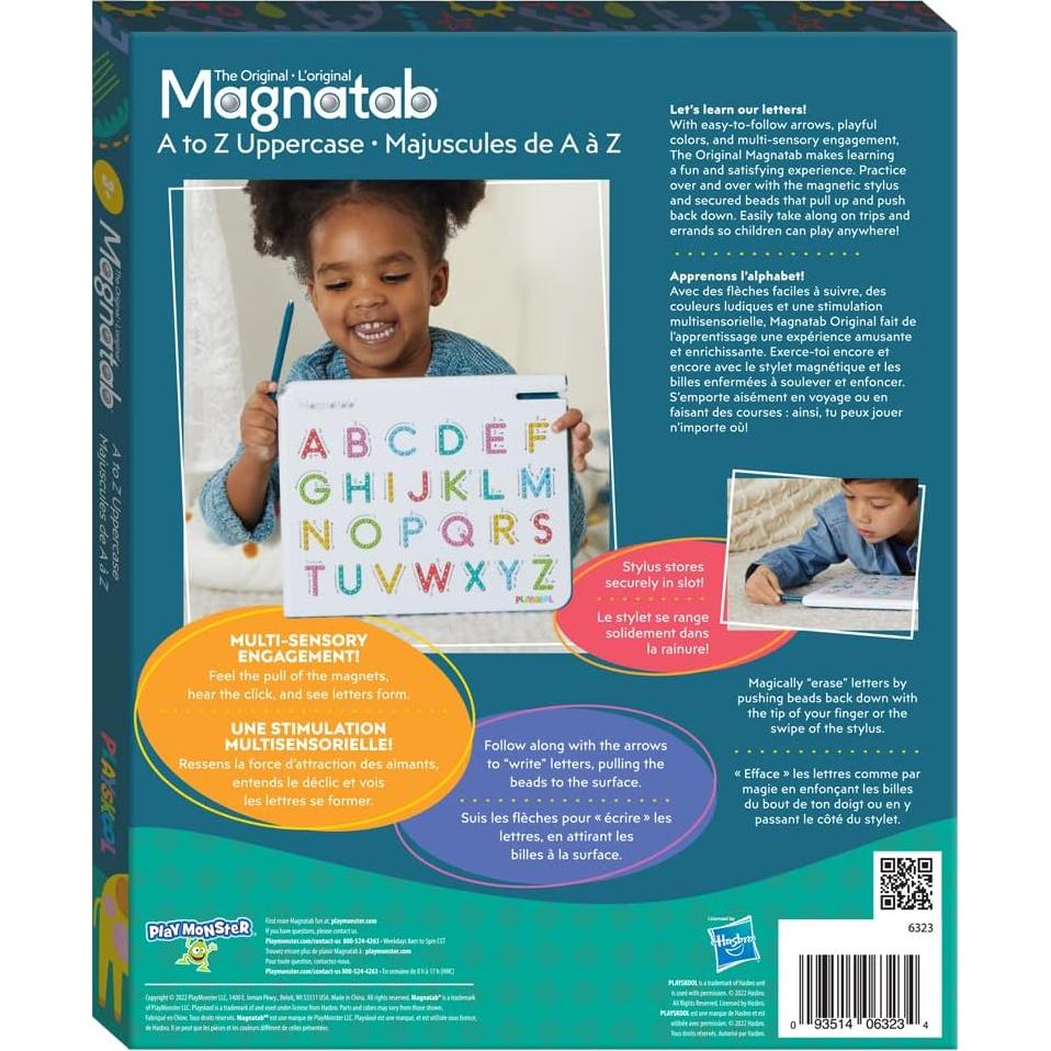 Playskool Magnatab Letras Mayúsculas A-Z Juguete Educativo