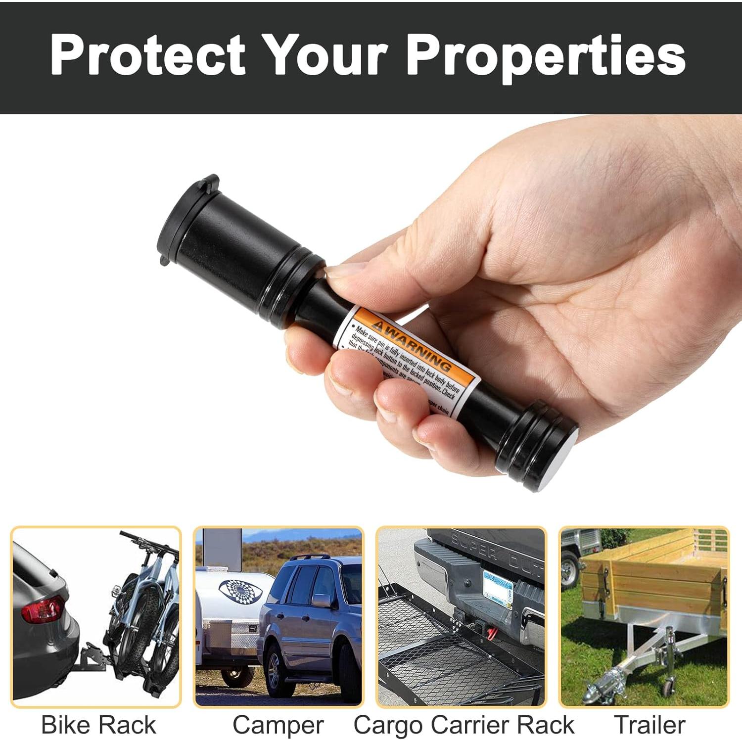 Cerradura de Enganche Antirrobo TOPSHINE 1.59 cm con 2 Llaves