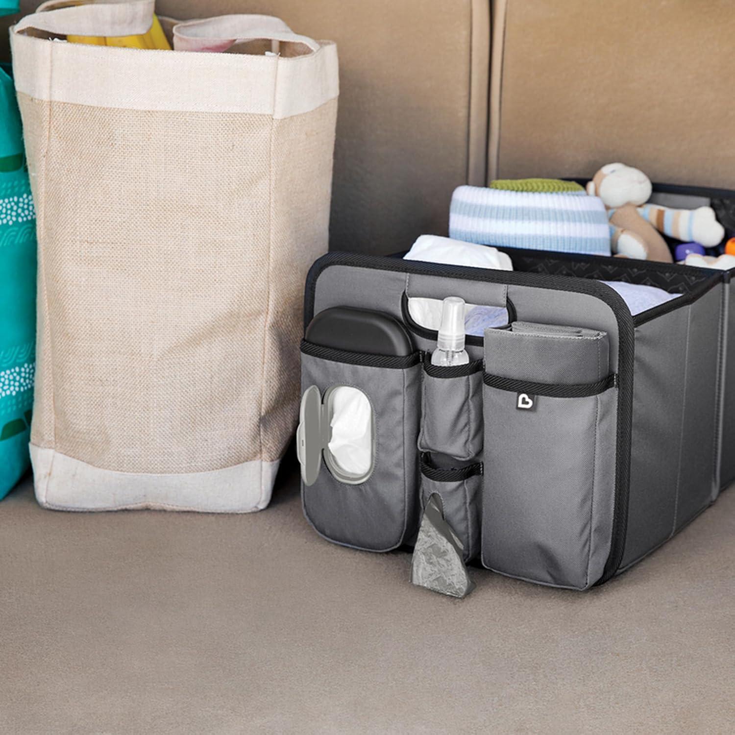 Organizador de Maletero Brica Out-n-About con Cambiador Plegable