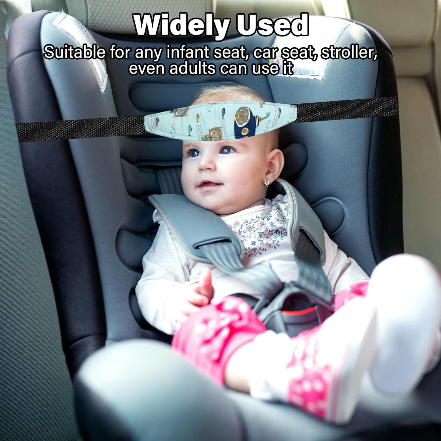 Soporte de Cabeza para Bebé ZHOMA 3 Pcs Ajustable Animales