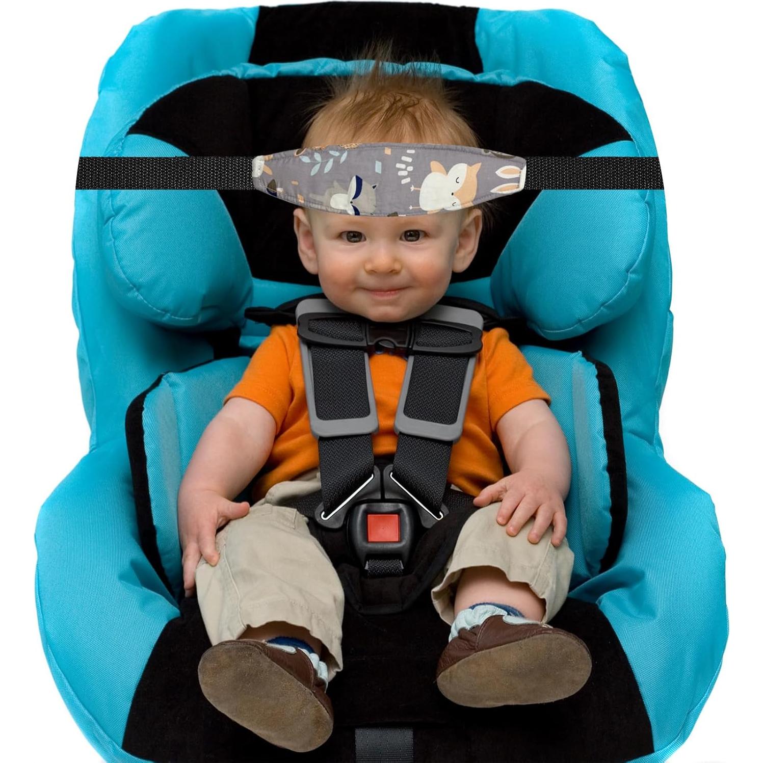 Soporte de Cabeza para Bebé ZHOMA 3 Pcs Ajustable Animales