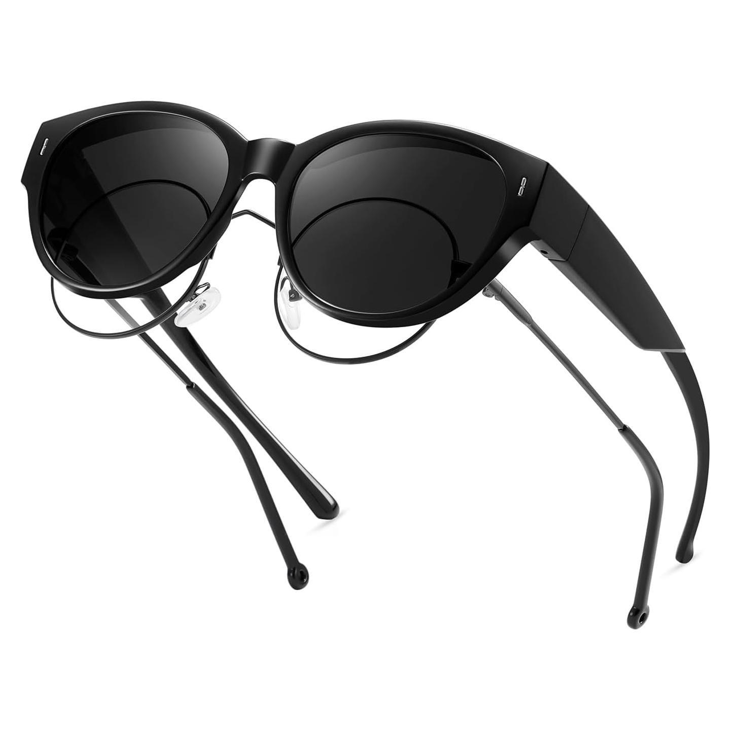 Gafas de Sol Polarizadas Kimorn para Llevar sobre Gafas - Ojos de Gato