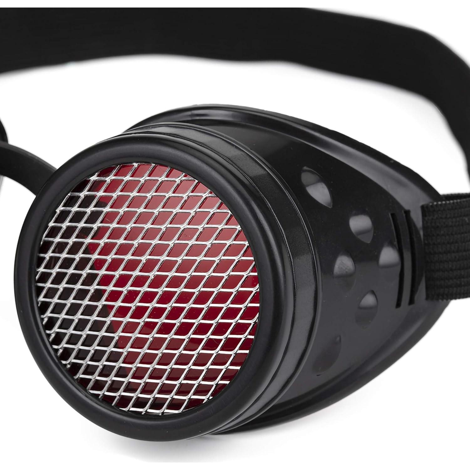 Gafas Steampunk Vintage Lelinta Ajustables para Cosplay