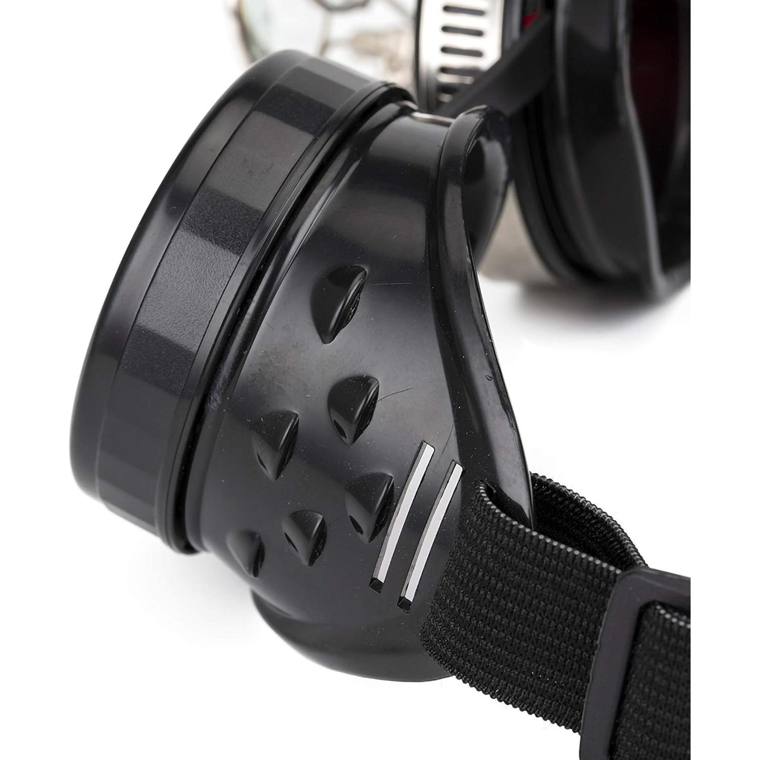 Gafas Steampunk Vintage Lelinta Ajustables para Cosplay