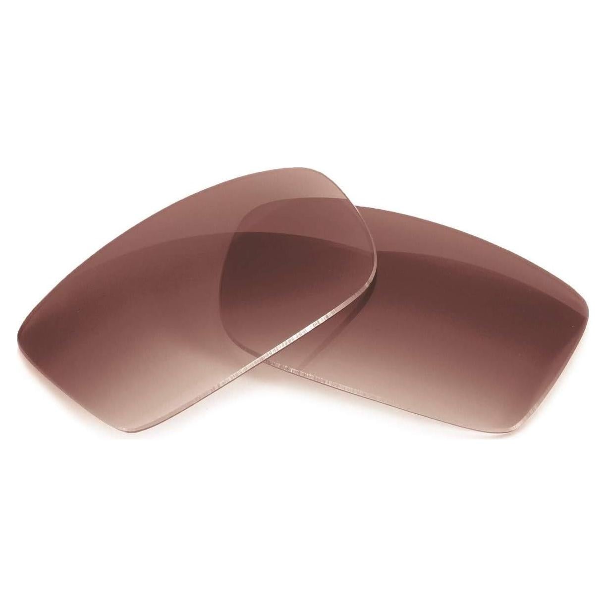 Lentes de Reemplazo Fuse Tinte Gradiente Marrón 60mm para Prada SPS 56P