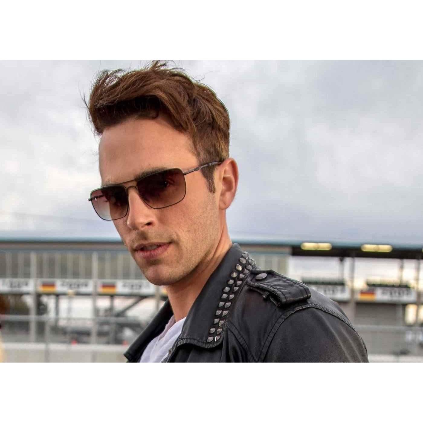 Lentes de Reemplazo Fuse Tinte Gradiente Marrón 60mm para Prada SPS 56P