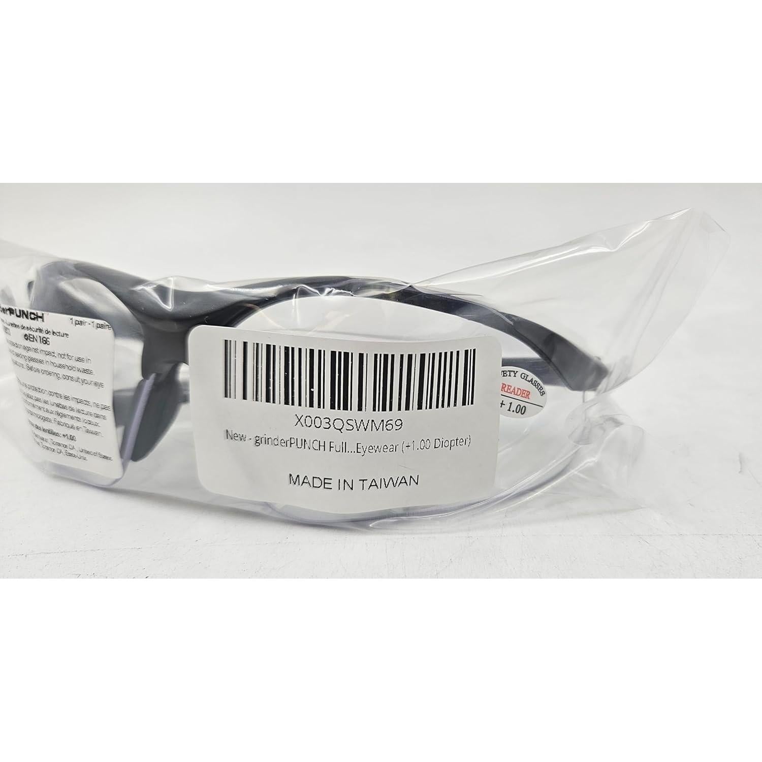 Gafas de Seguridad Aumentadas grinderPUNCH Lente Completo UV400