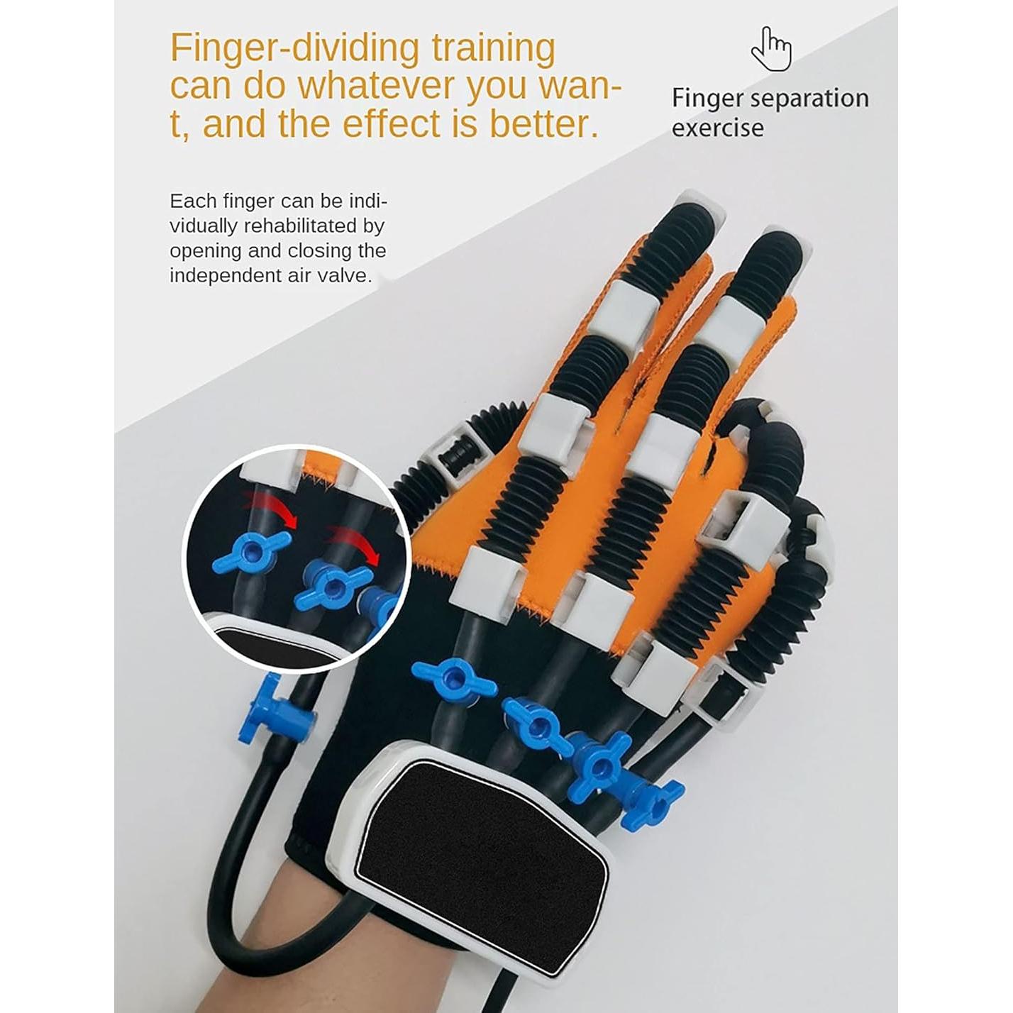 Guantes de Rehabilitación LZYLZF Tamaño M Mano Izquierda