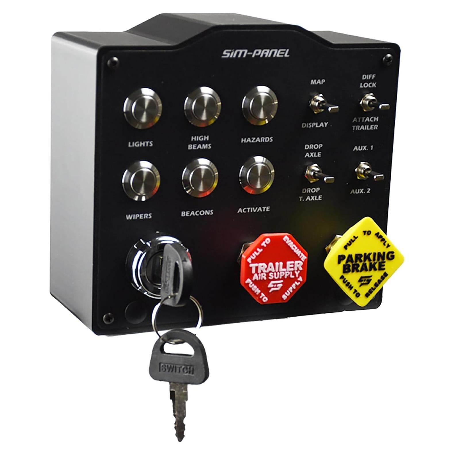 Caja de Botones SIM-PANEL HT/HTE para Simulador de Camiones