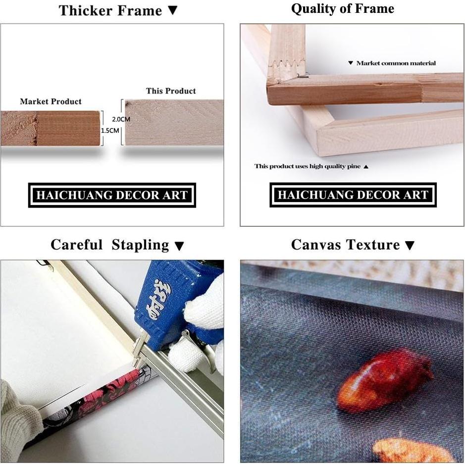Cuadro en Lienzo Árboles en Cascada Haichuang 50x100 cm