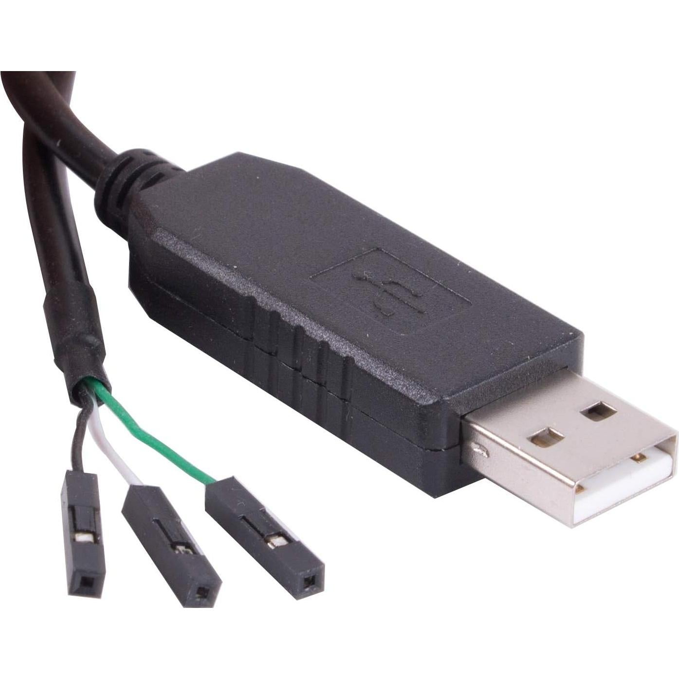 Adaptador USB a TTL Serial 3.3V FT232RL 1.83m 3 Pines