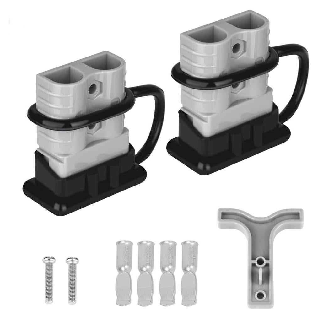 Conector de Desconexión Rápida Uddick 120A 600V Gris 2PC