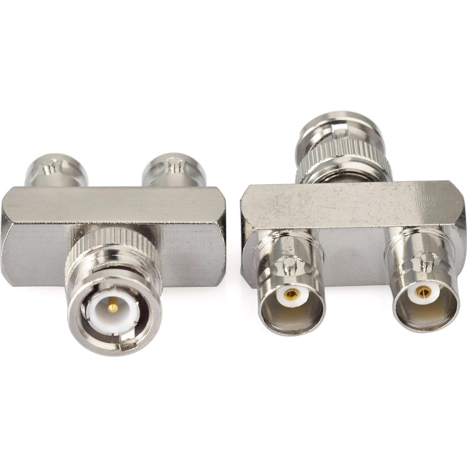 Adaptador Divisor BNC Eightwood Macho a Doble Hembra 50 Ohm