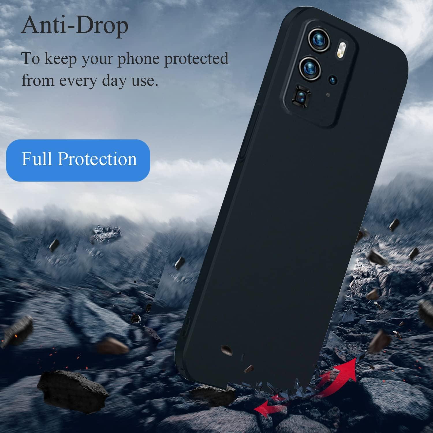 Funda delgada y resistente Kainevy para Huawei P40 Pro - Negro