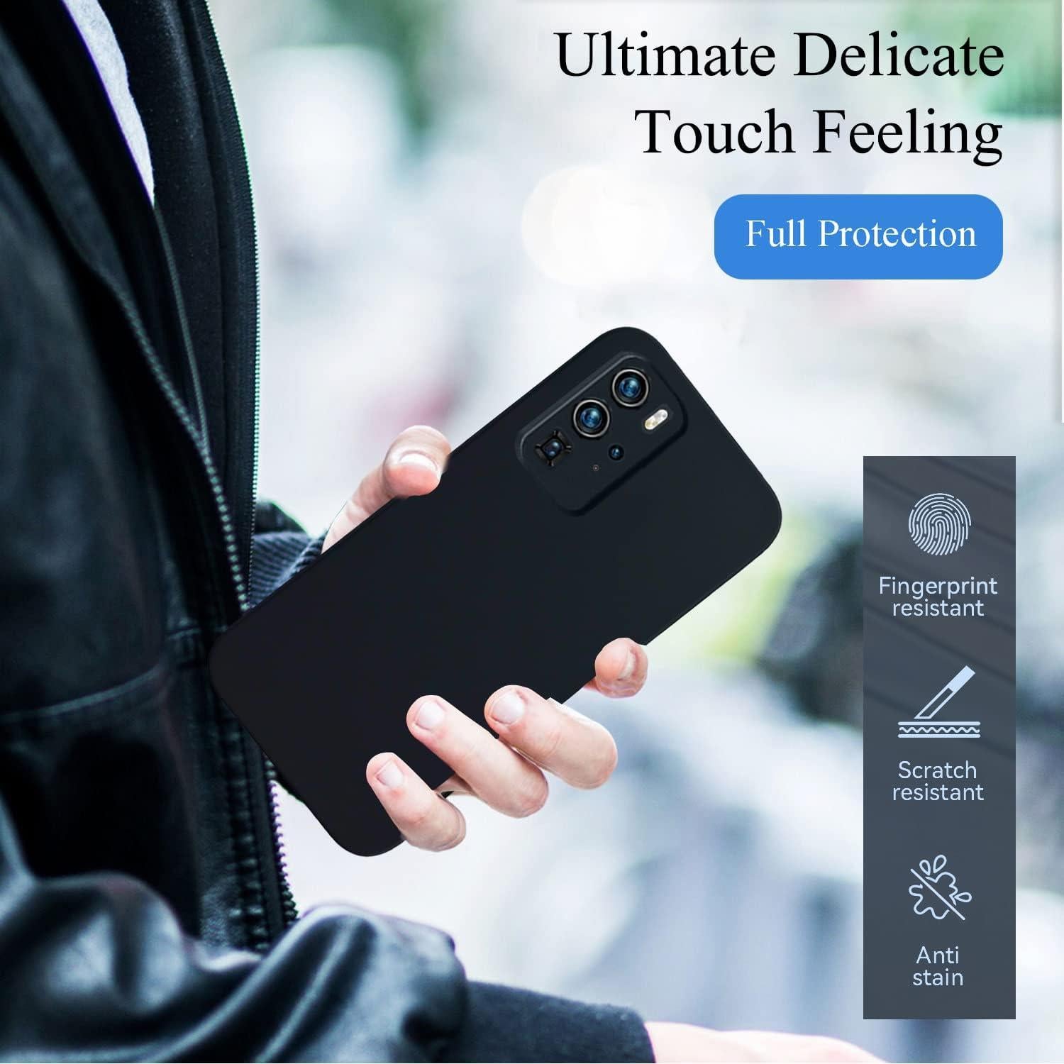 Funda delgada y resistente Kainevy para Huawei P40 Pro - Negro